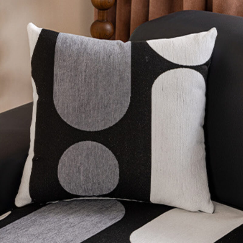 Modern Irregular-Shaped Chenille Scratch-Resistant Couch Cover