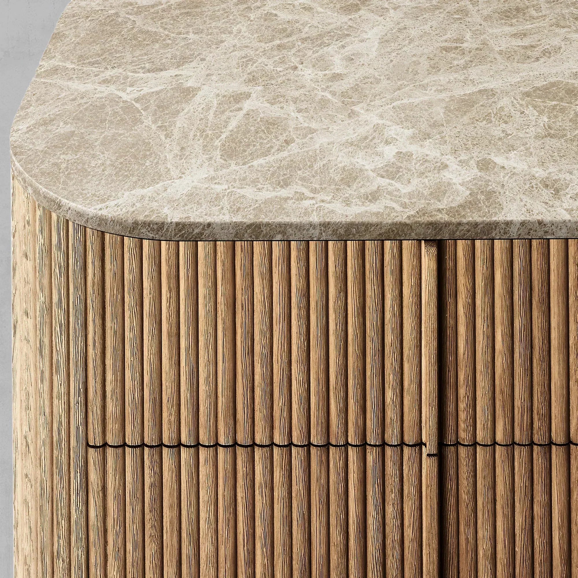 Mulholland Modern Stone 6-Drawer Dresser