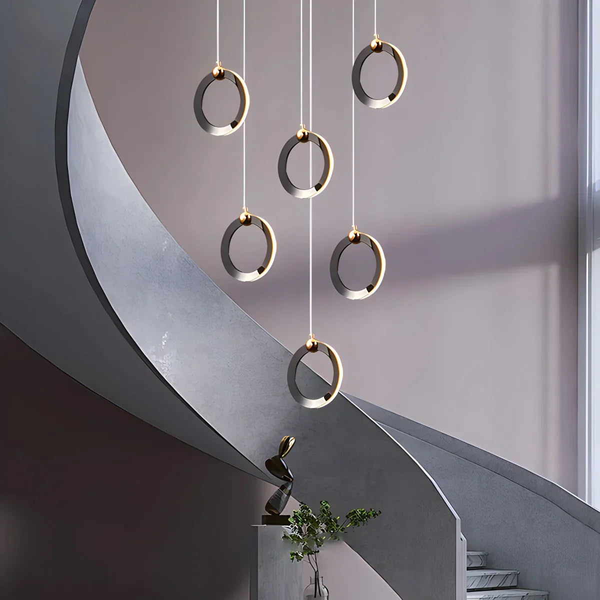 Joyfuzzy Nordic LED Ceiling Chandelier