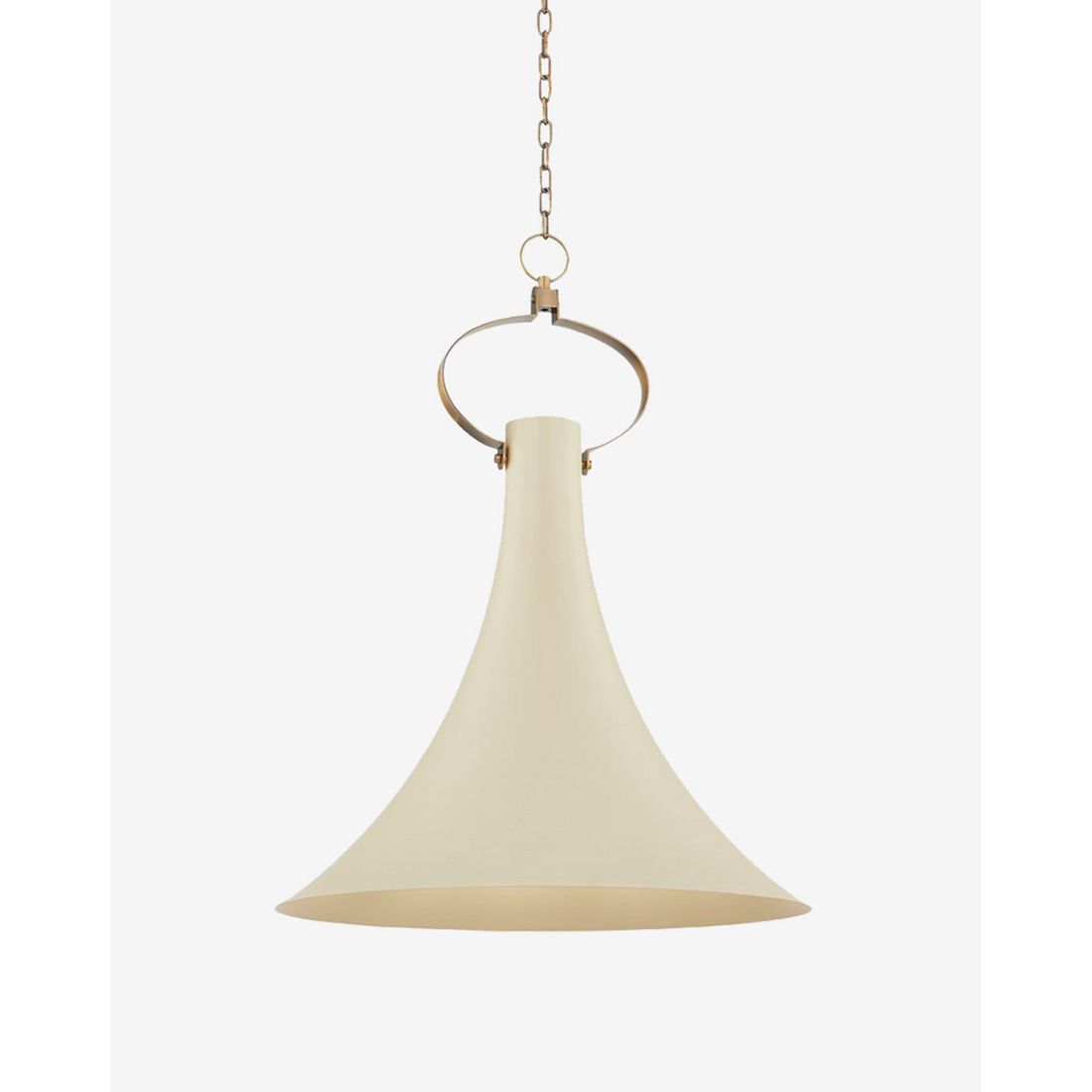 Radcliff Pendant - Flared Metal Shade Hanging Light