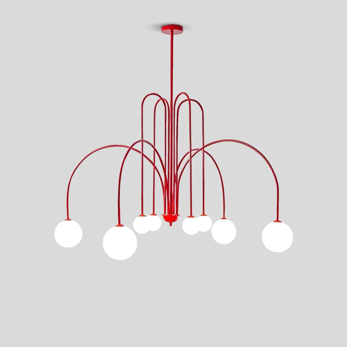 Joyfuzzy Avi Double Layer Glass Chandelier