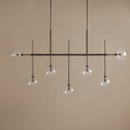 Roscoe 60 inch Linear Chandelier in Bronze