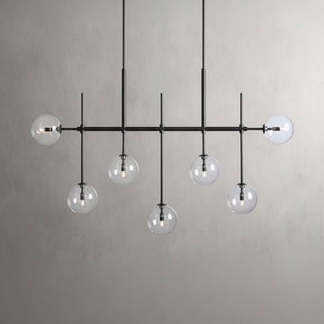Roscoe 60" Linear Chandelier in Bronze