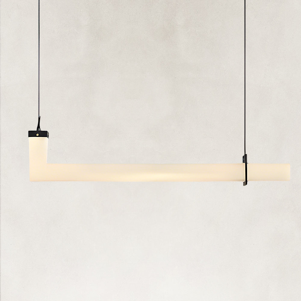 Siena Linear Alabaster Pendant Light 39"L