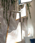 Modern Light Luxury Alabaster Chandelier in Gold Finish-Joyfuzzy