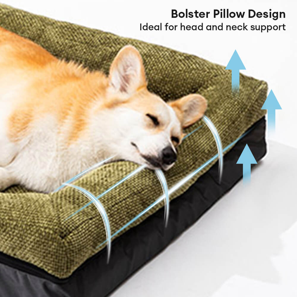 Spacious Cozy Durable Orthopedic Washable Dog & Cat Bed