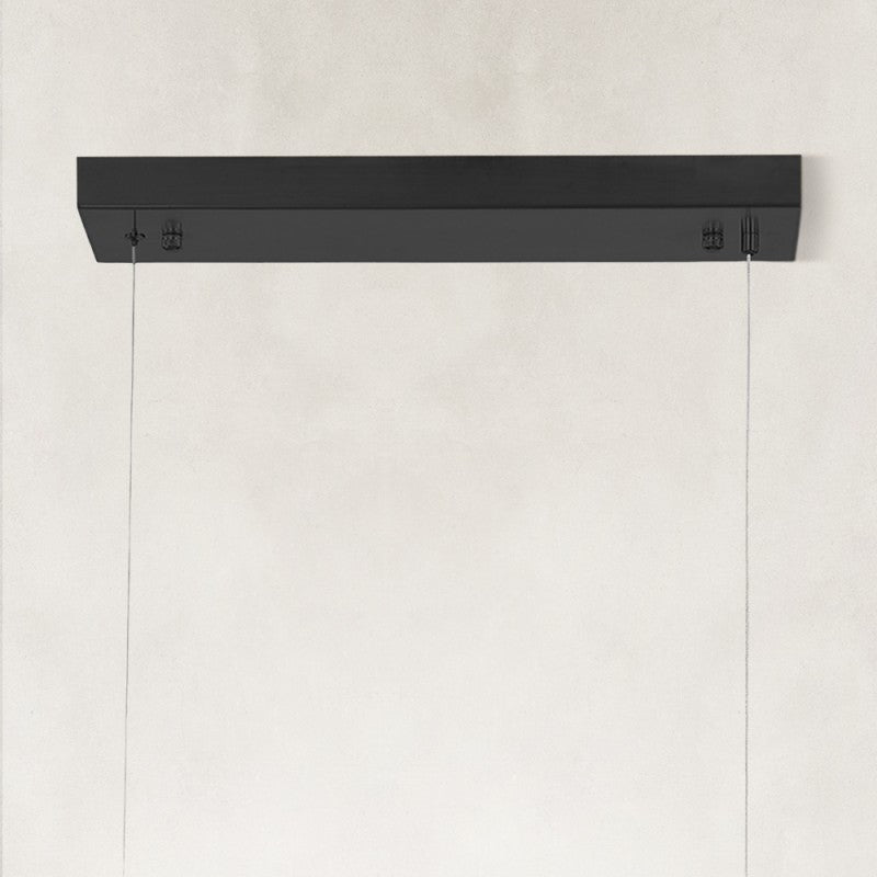 Sylva Alabaster Linear Chandelier 47"W