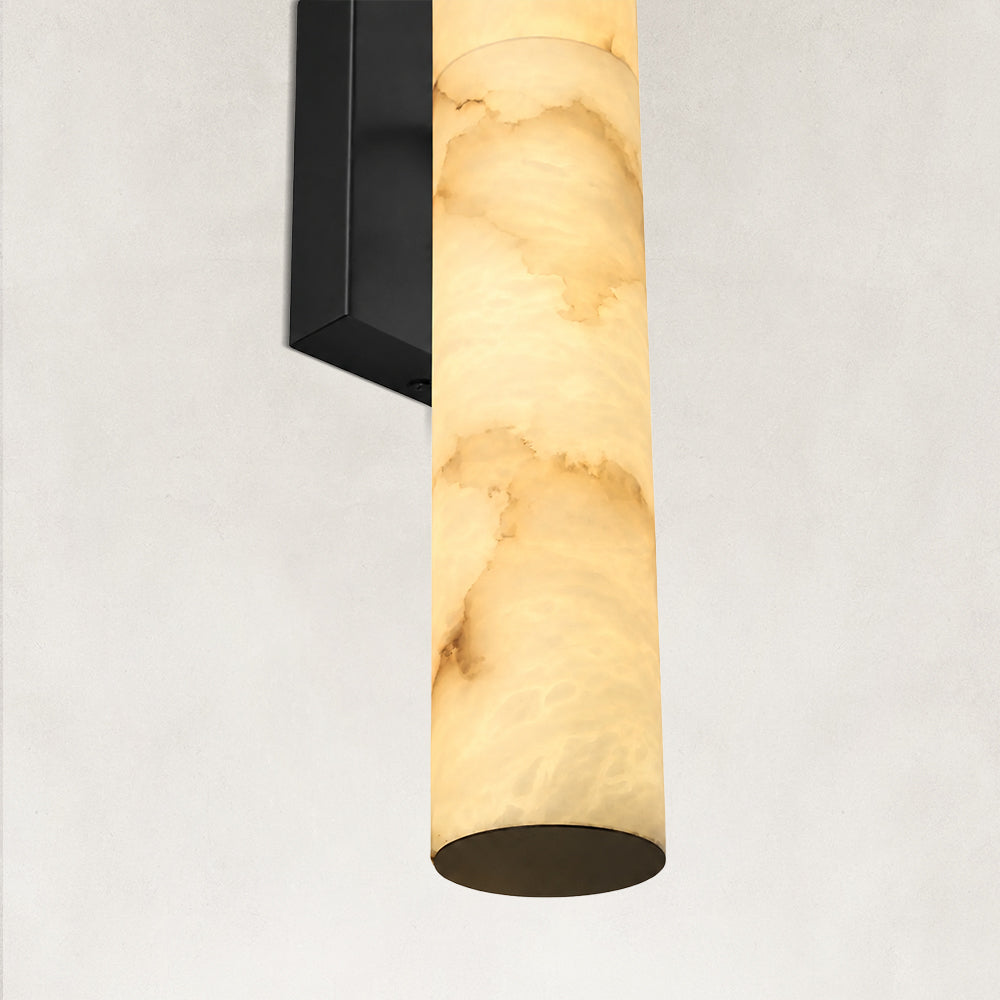Sylva Palladian Alabaster Wall Sconce