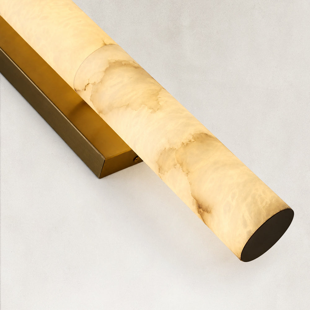 Sylva Palladian Alabaster Wall Sconce