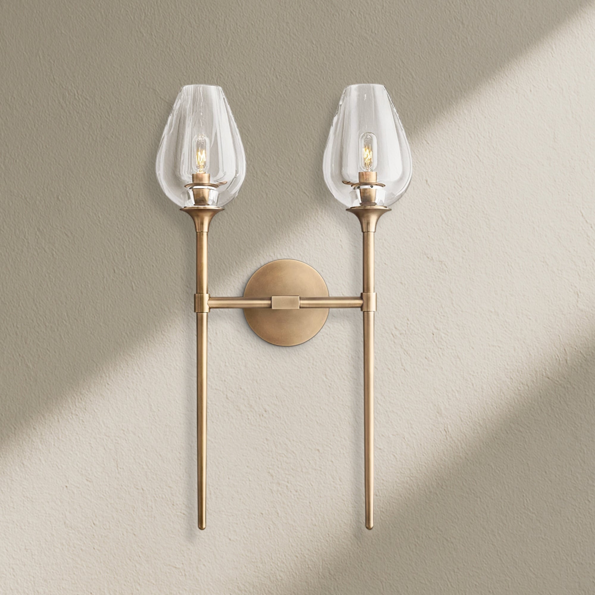 Tulfze Double Wall Sconce 24”H