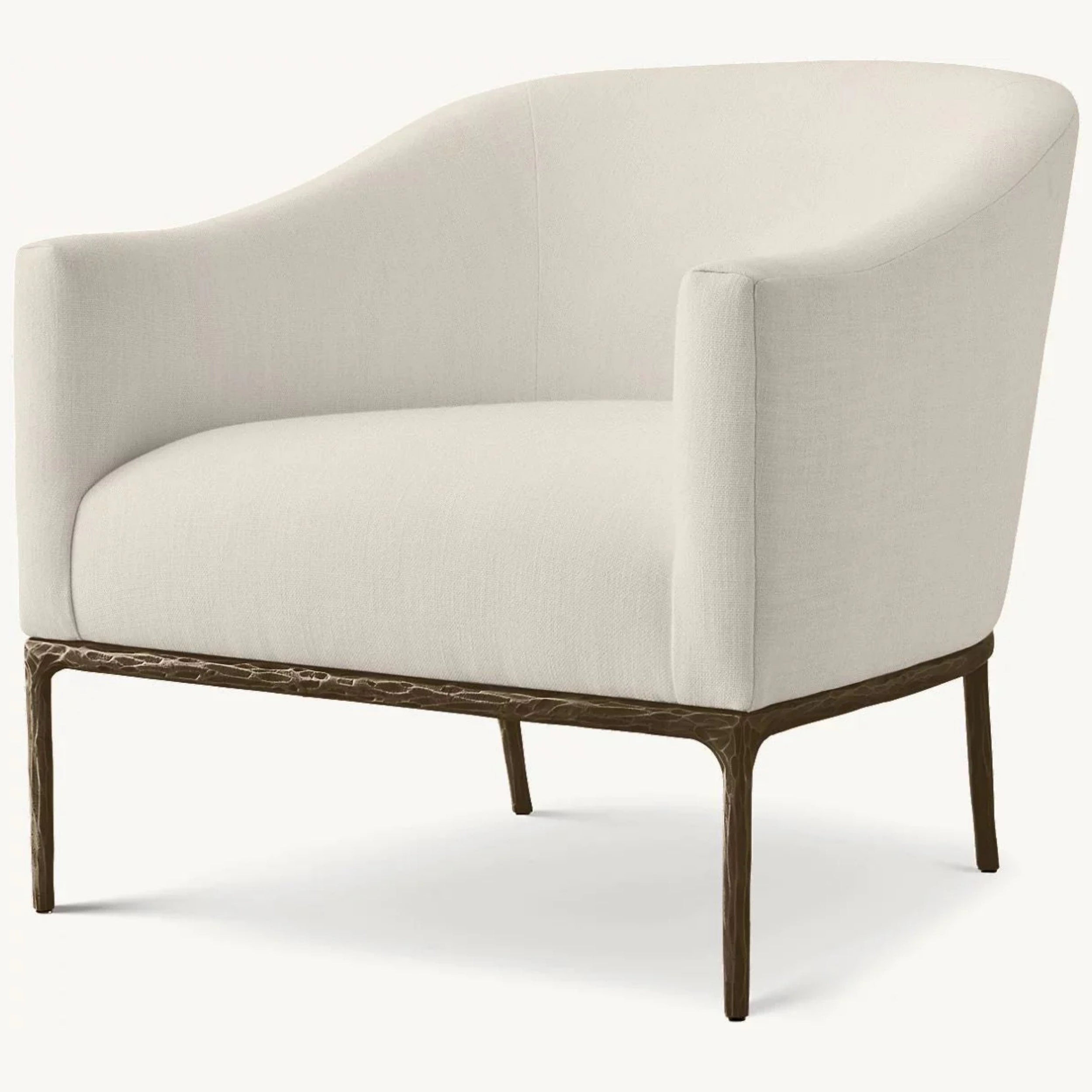 Thadeus Barrelback Slope Arm Chair