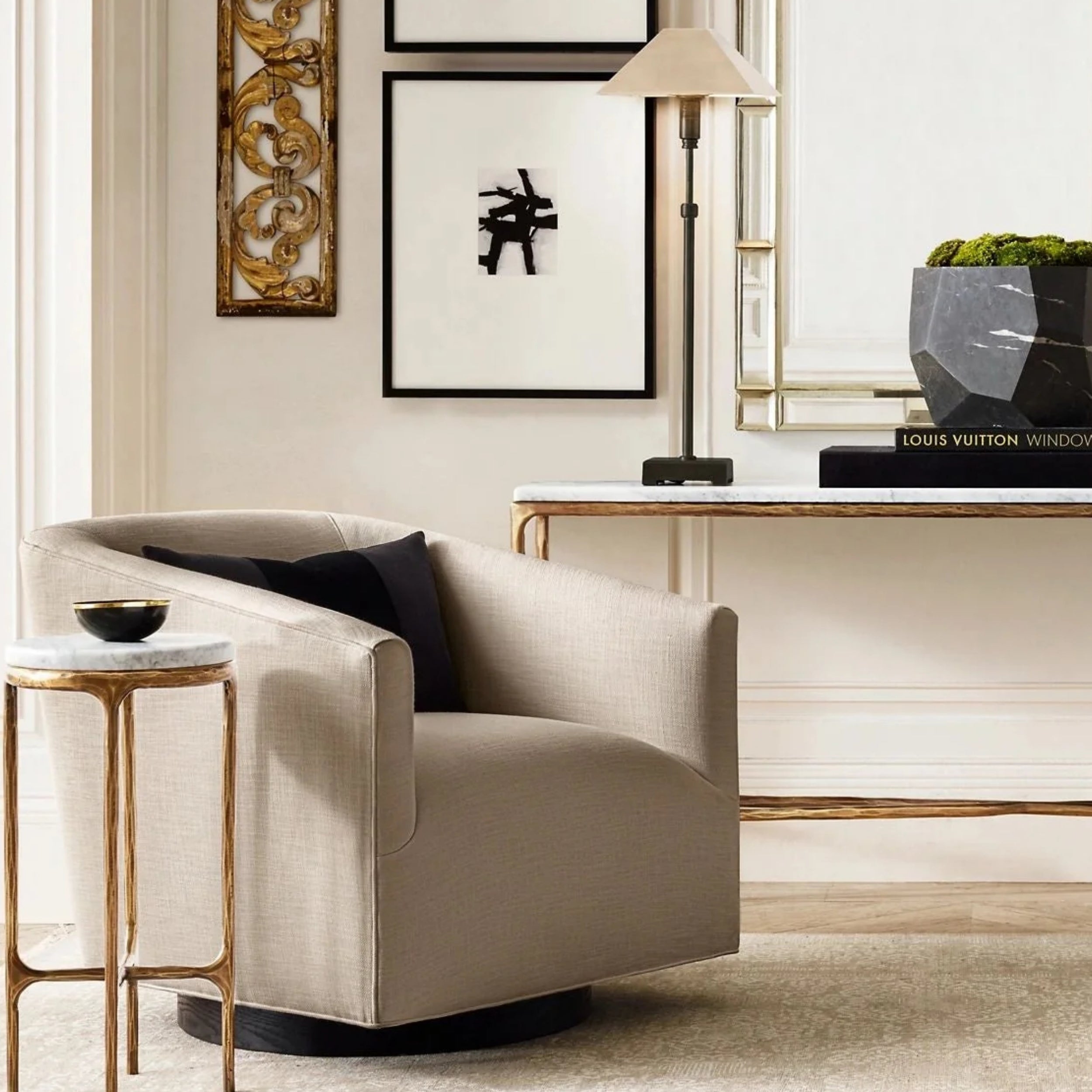 Thadeus Marble Console Table