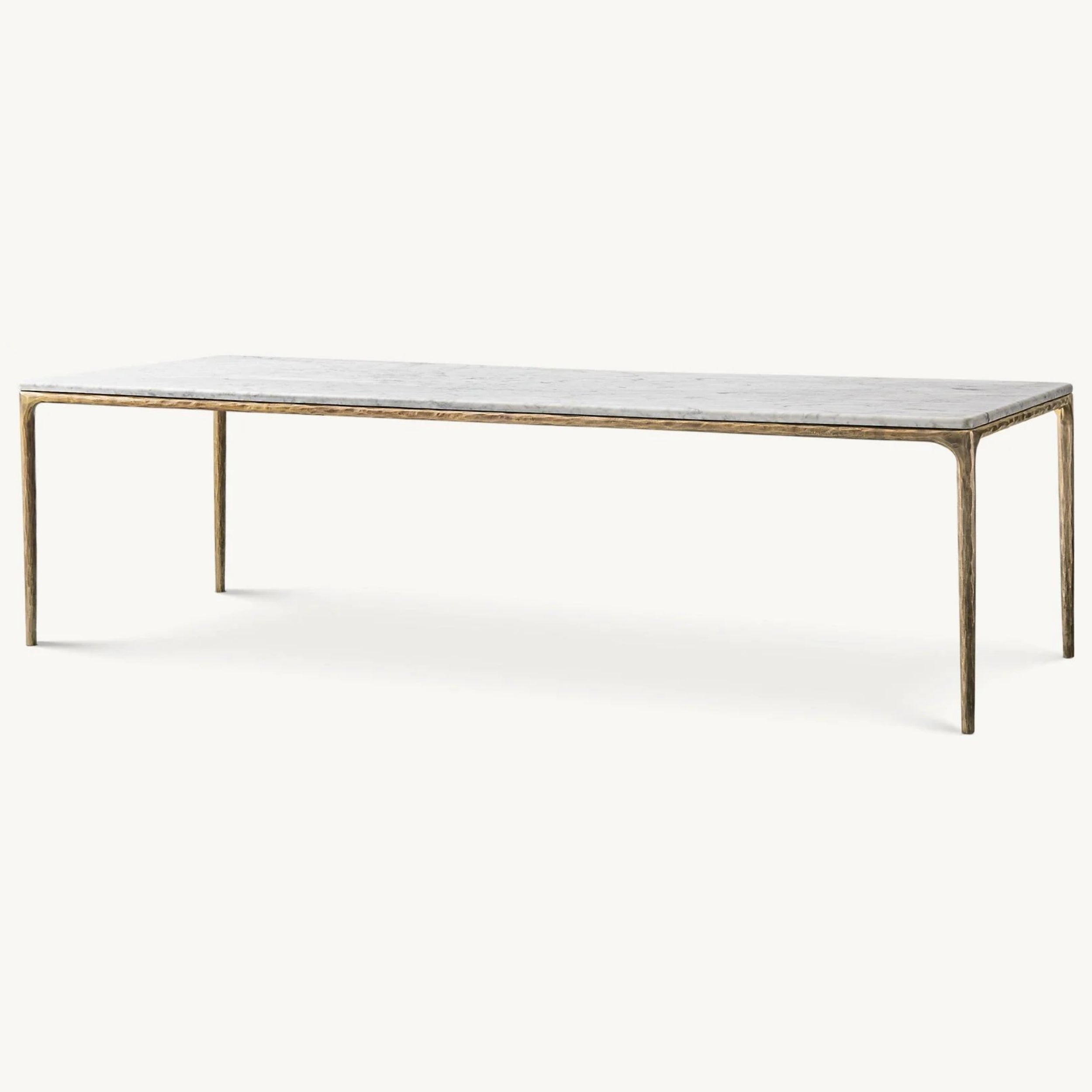 Thadeus Marble Rectangular Dining Table