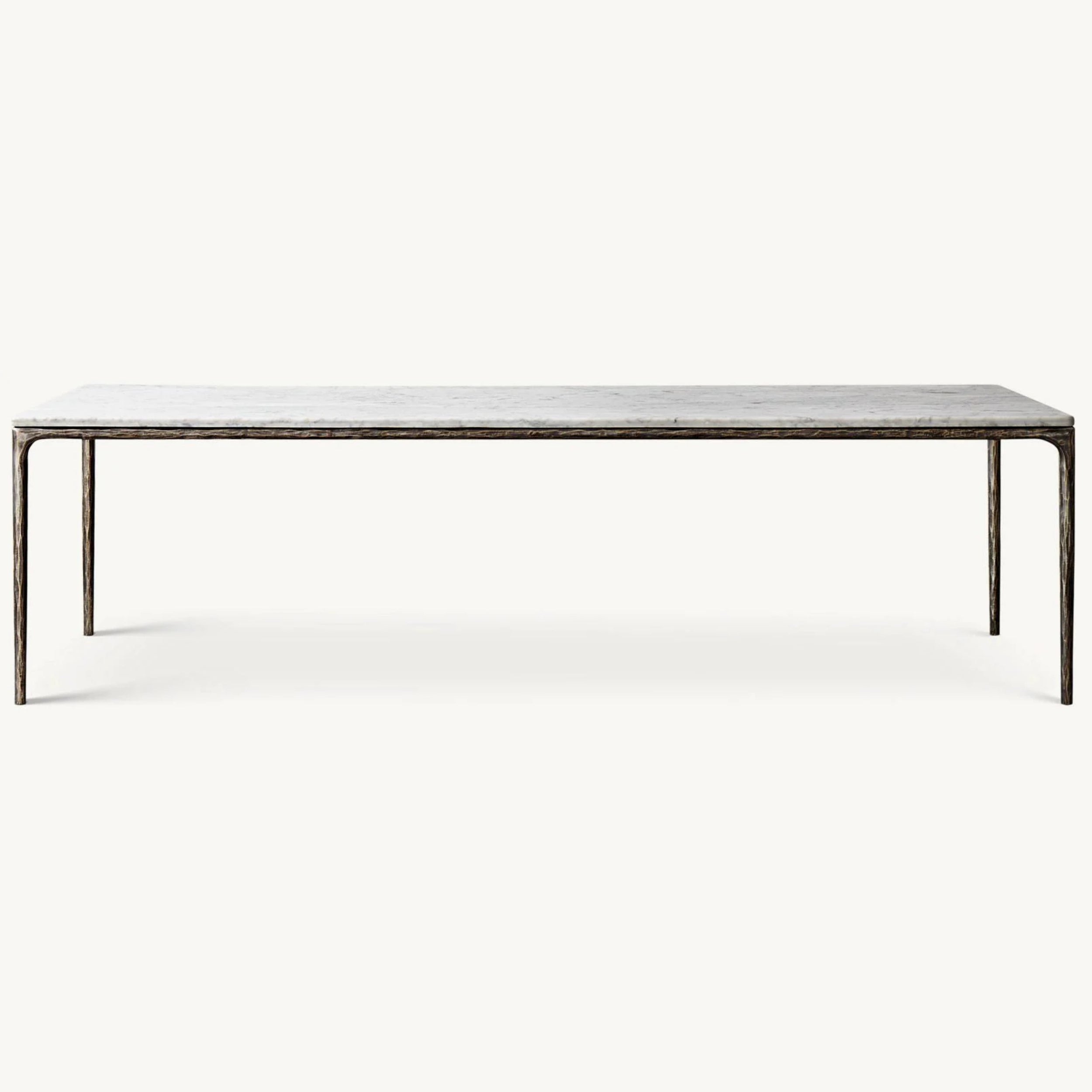 Thadeus Marble Rectangular Dining Table