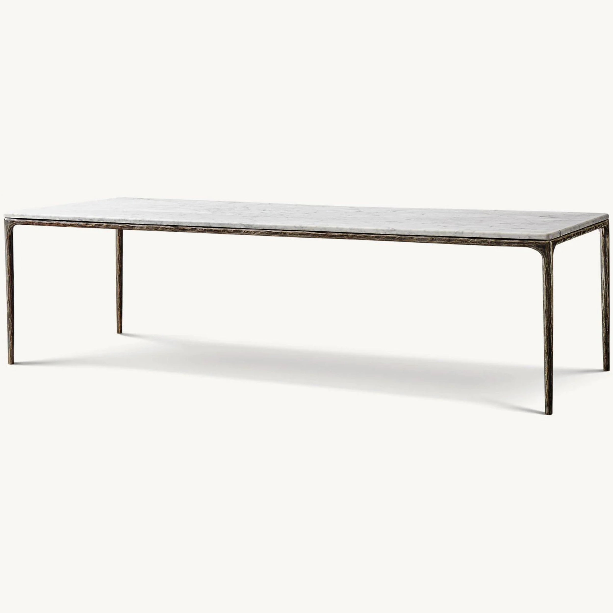 Thadeus Marble Rectangular Dining Table