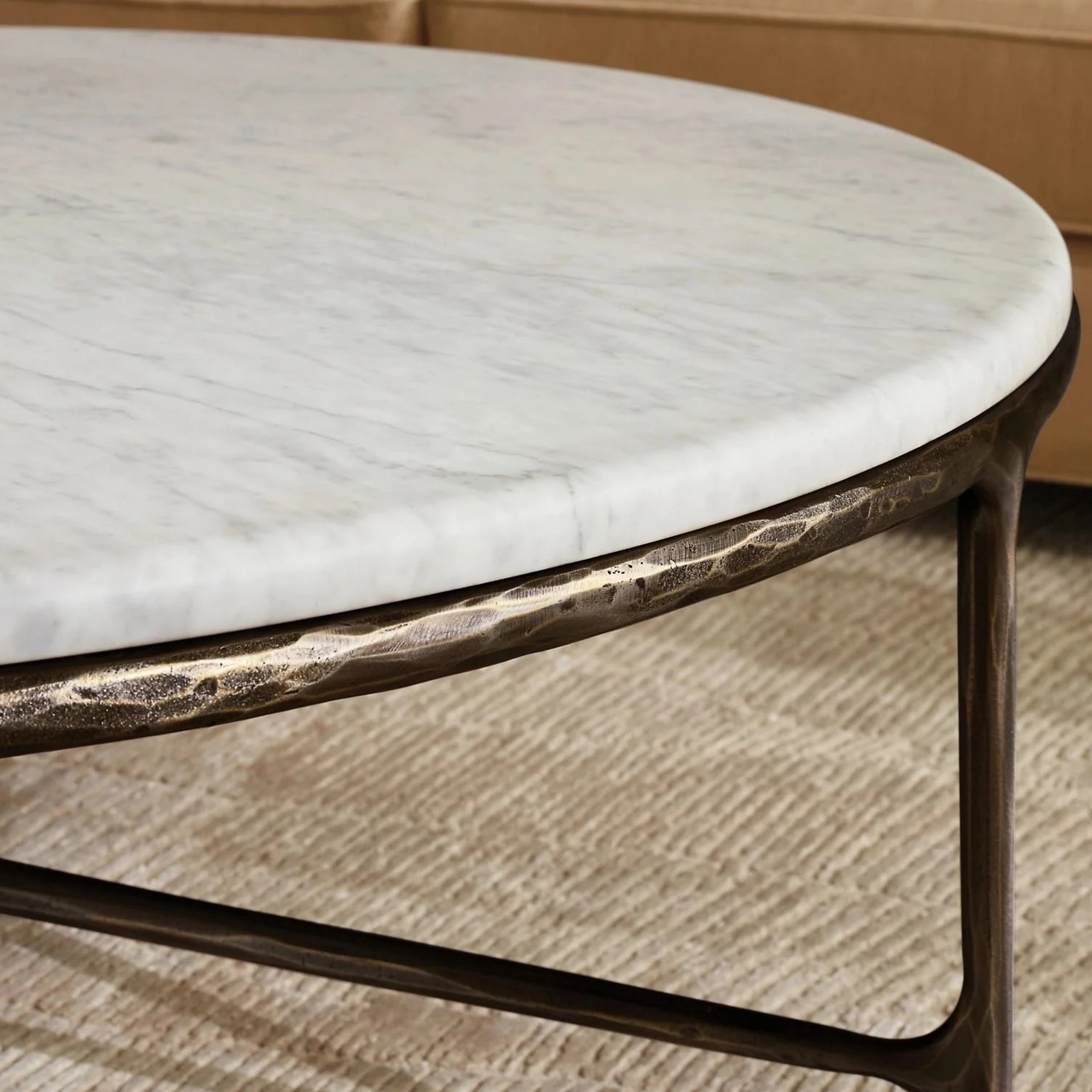 Thadeus Marble Round Coffee Table