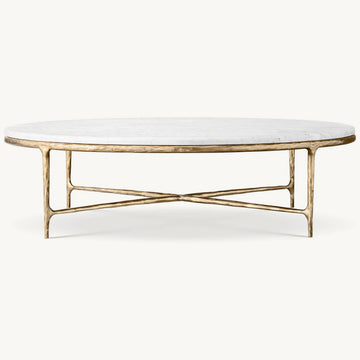 Thadeus Marble Round Coffee Table