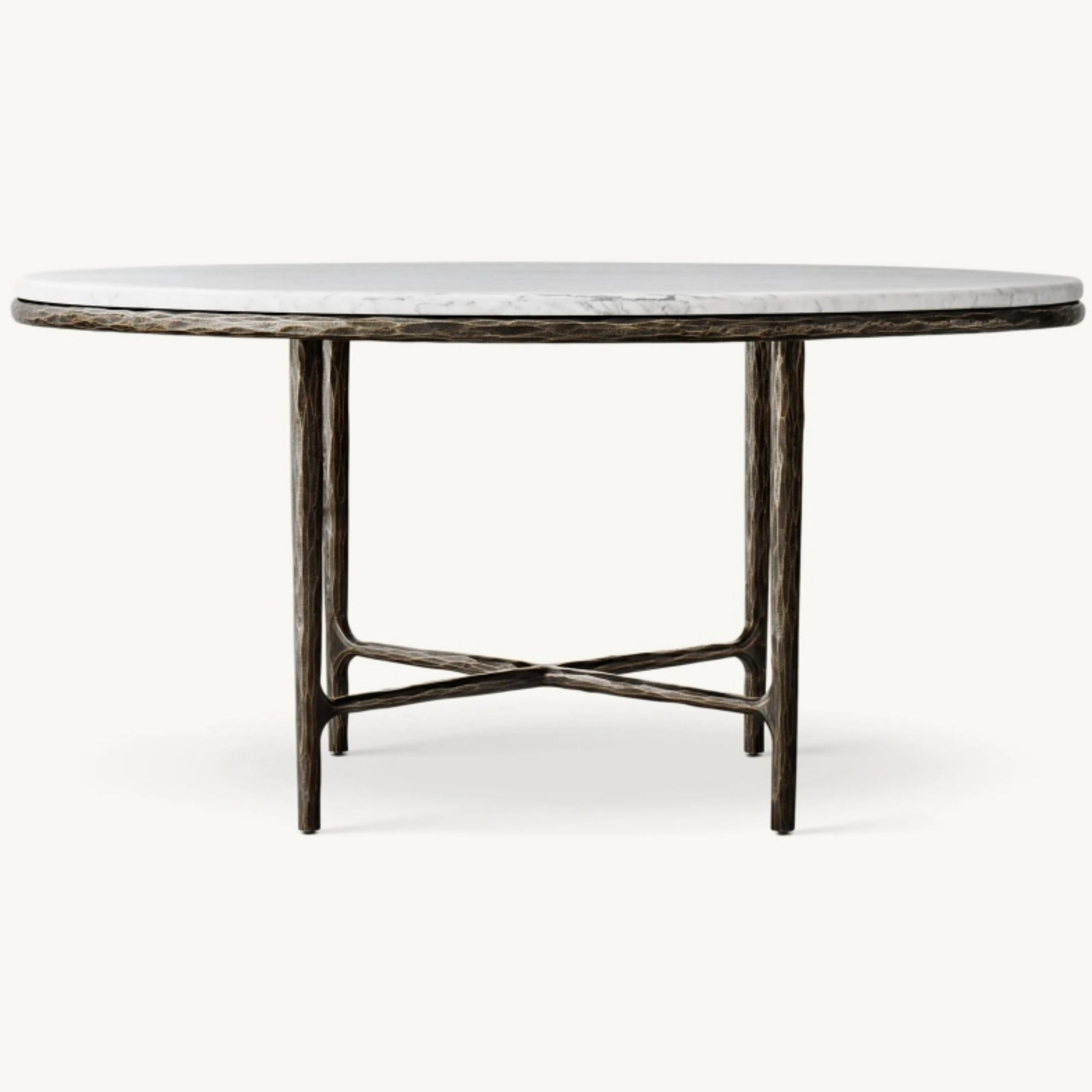 Thadeus Marble Round Dining Table