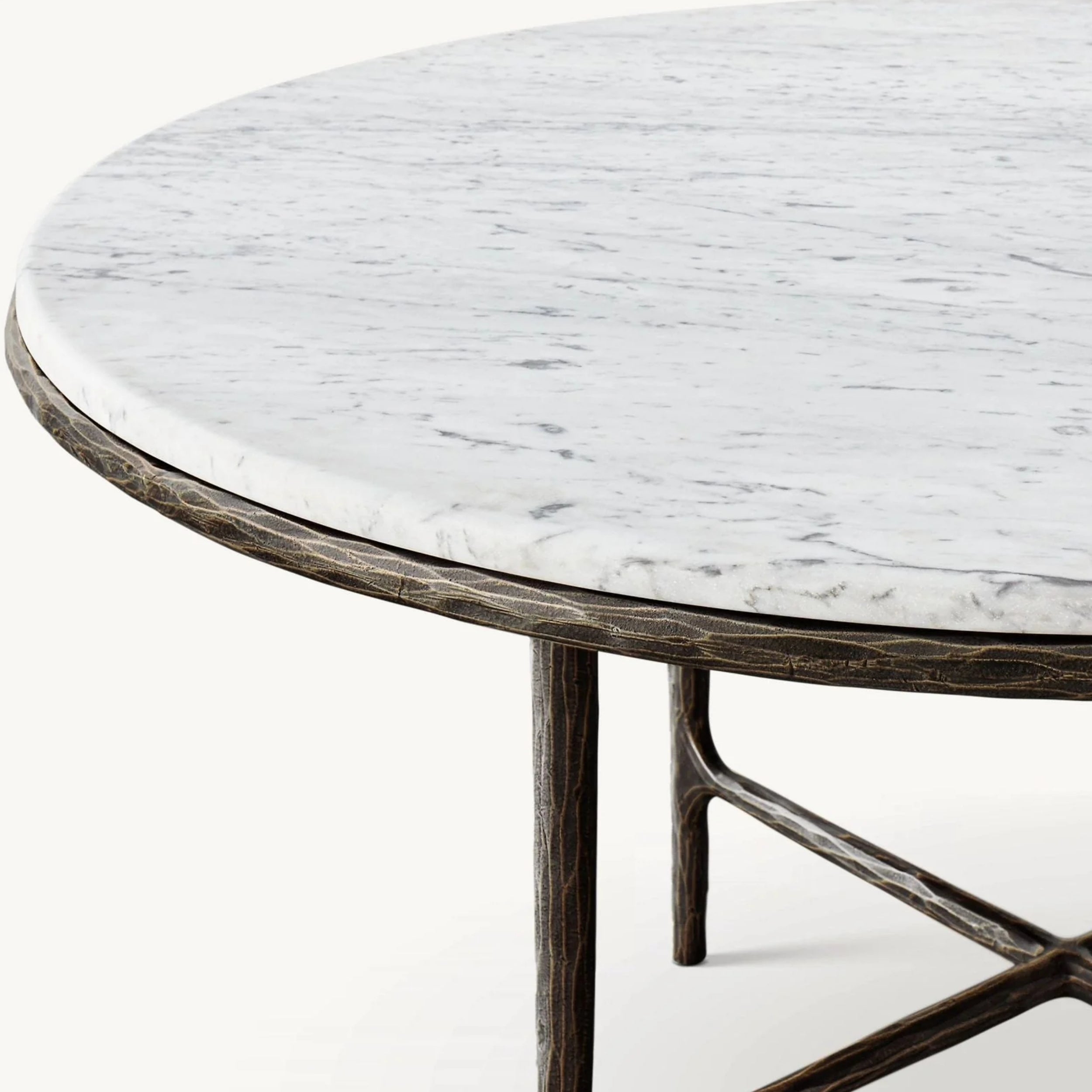 Thadeus Marble Round Dining Table