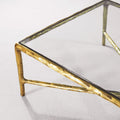 Thaddeus Glass Rectangular Coffee Table