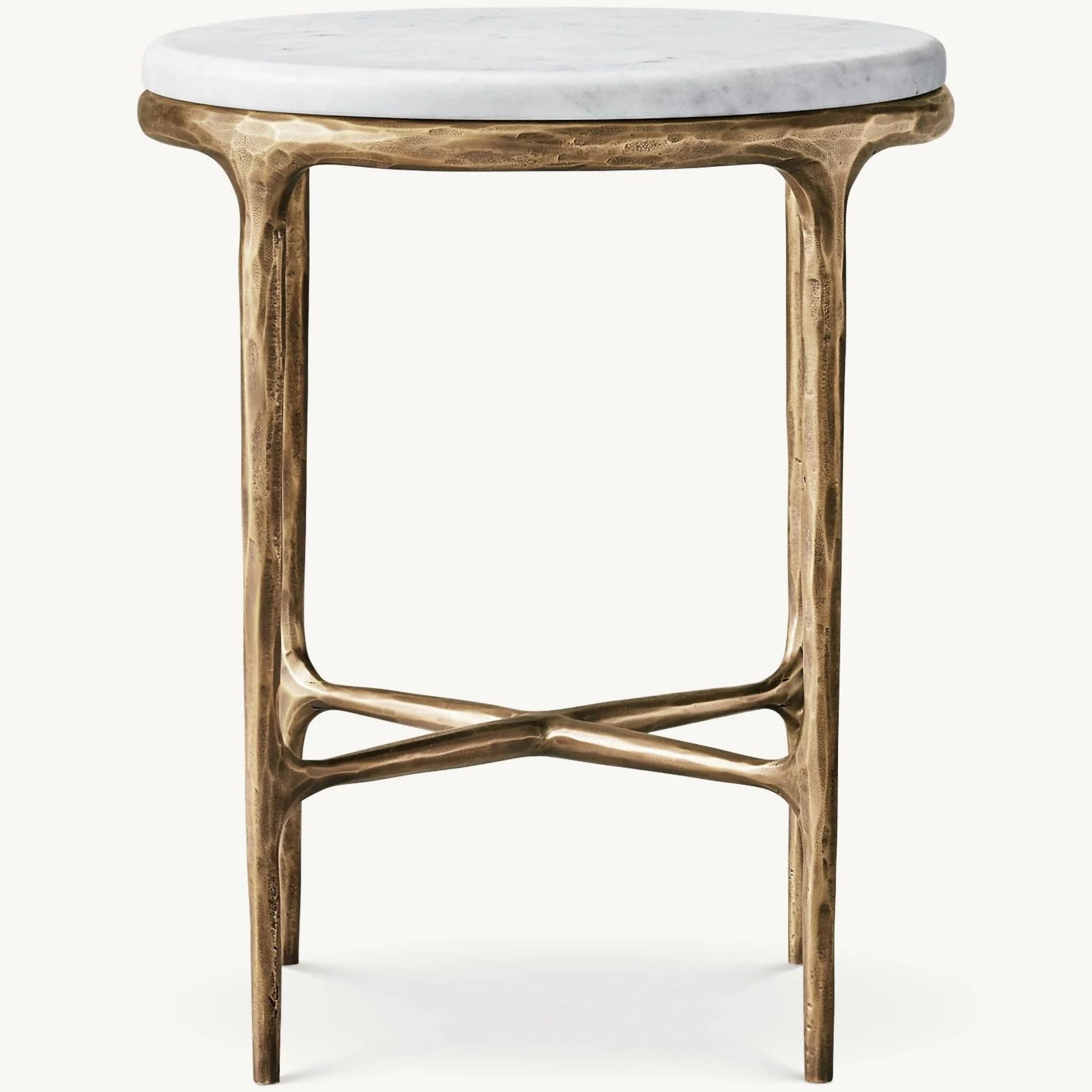 Thadeus Marble Round Side Table For living Room