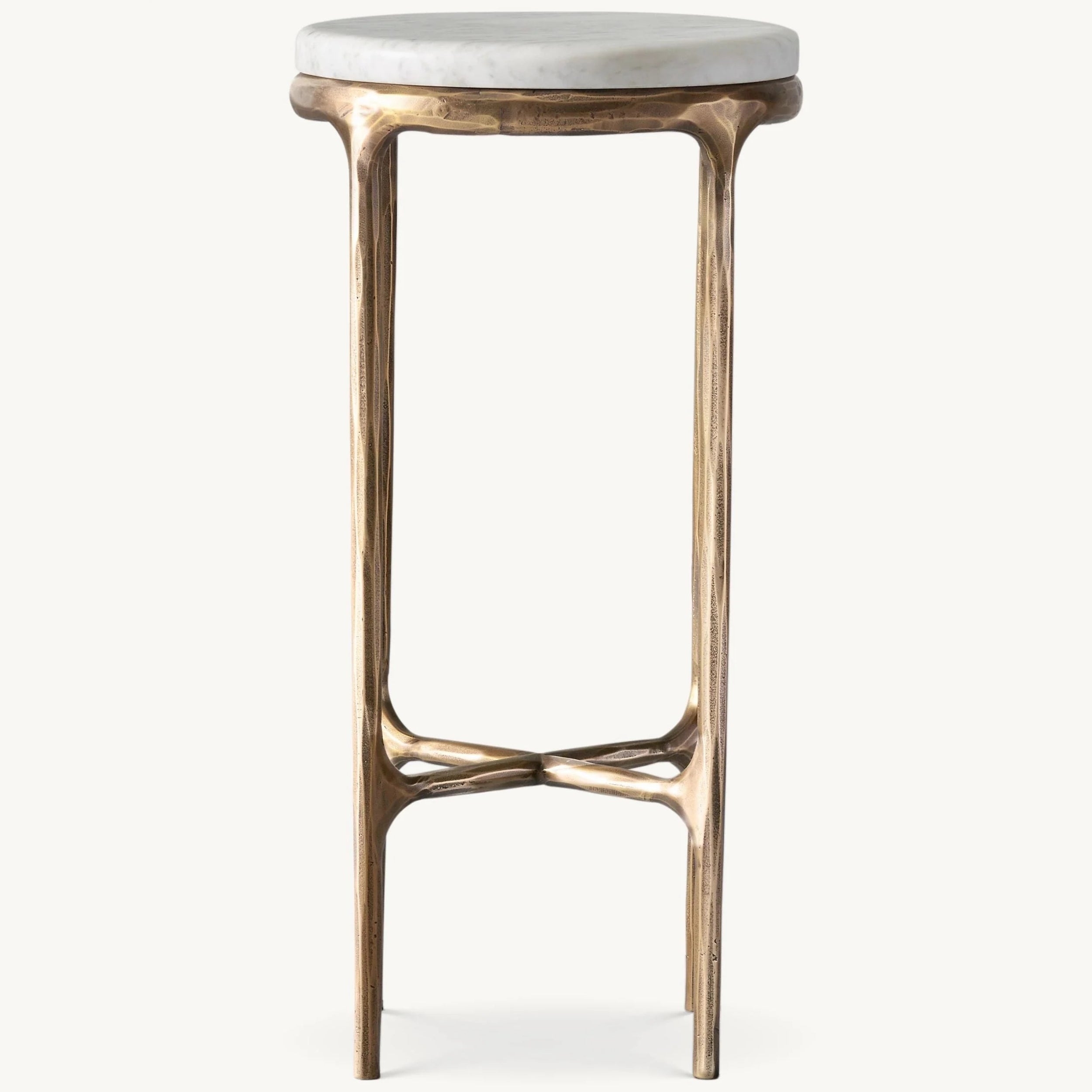 Thadeus Marble Round Side Table For living Room