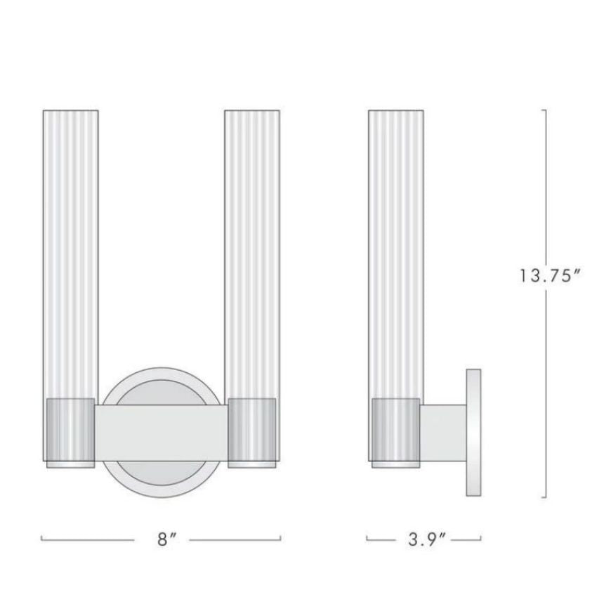 Cannfz Double Sconce