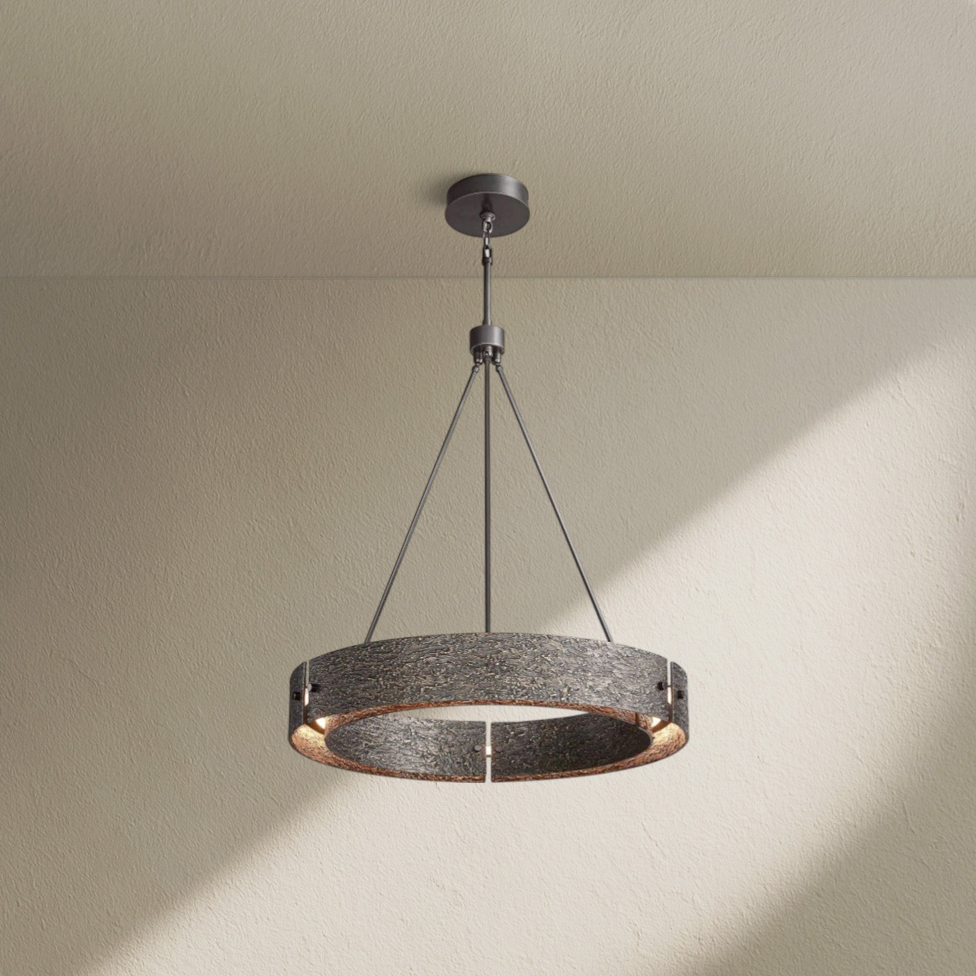 veufz Round Chandelier D36"