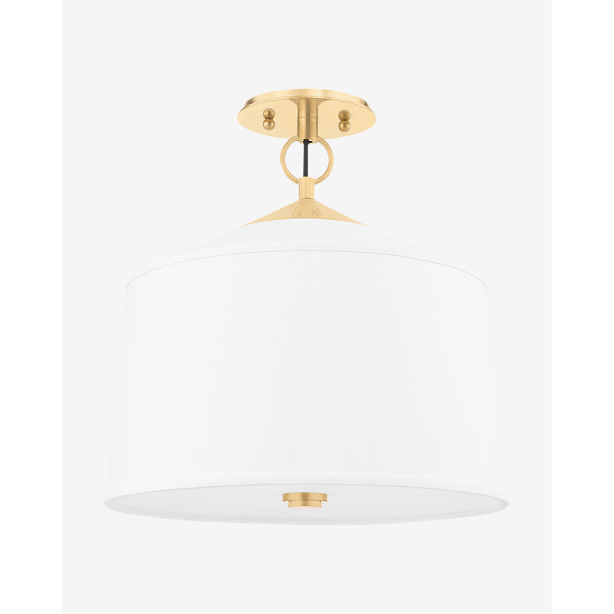 White Plains Semi-Flush