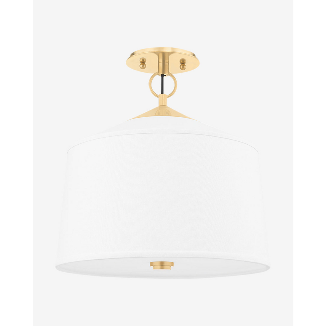 White Plains Semi-Flush