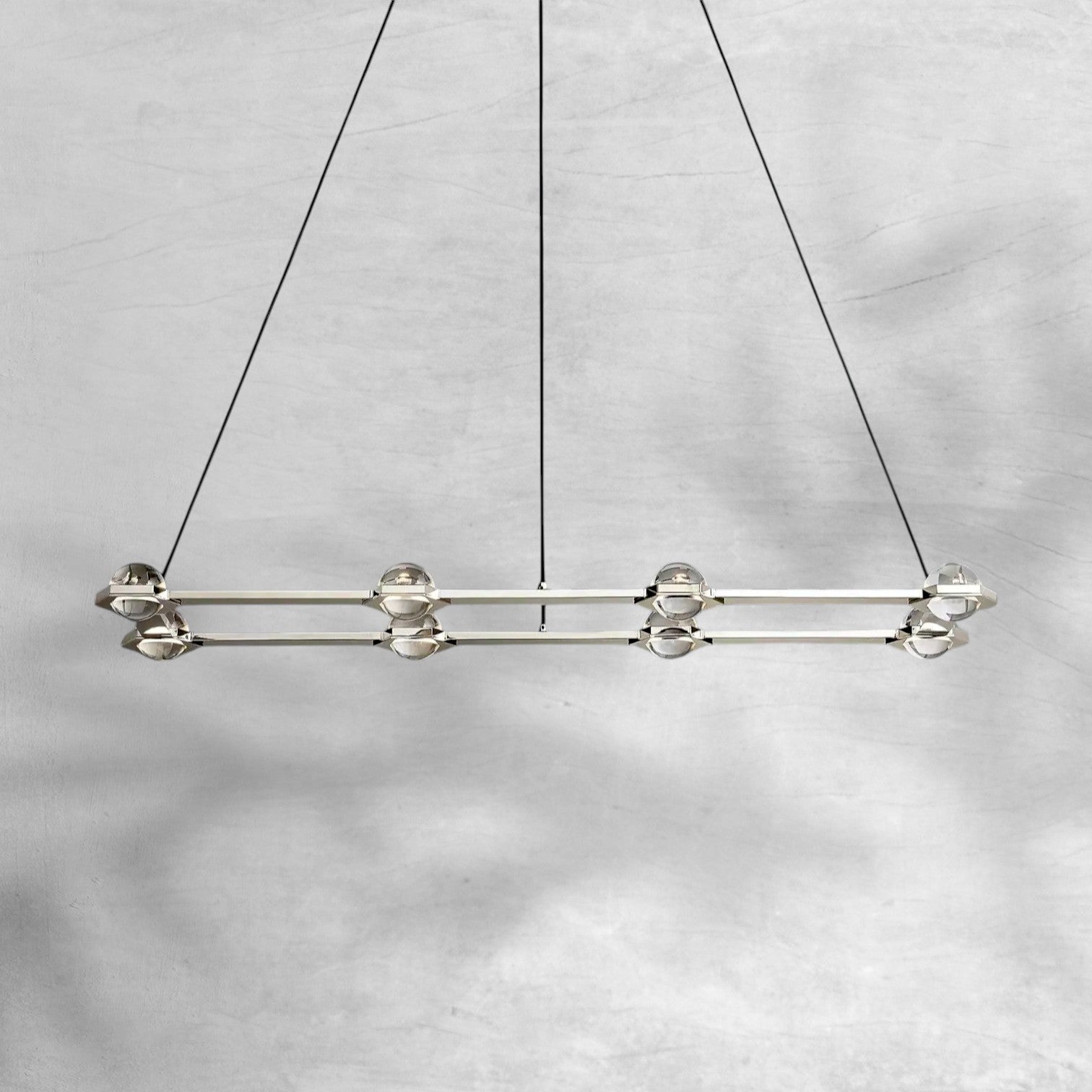 ECLFZ Rectangular Chandelier 54"72"