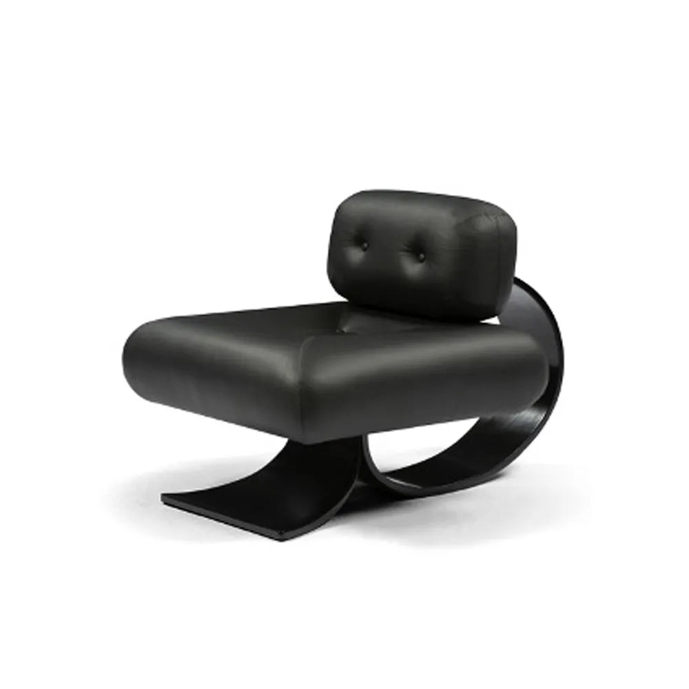 Accent Chairs Set of 2 - Funky Furniture Black Chairs for Stylish Living Spaces