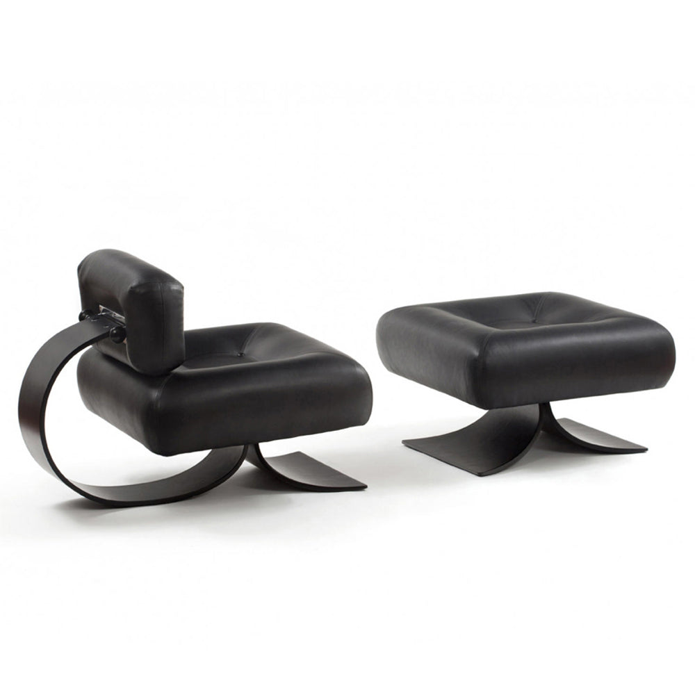 Accent Chairs Set of 2 - Funky Furniture Black Chairs for Stylish Living Spaces