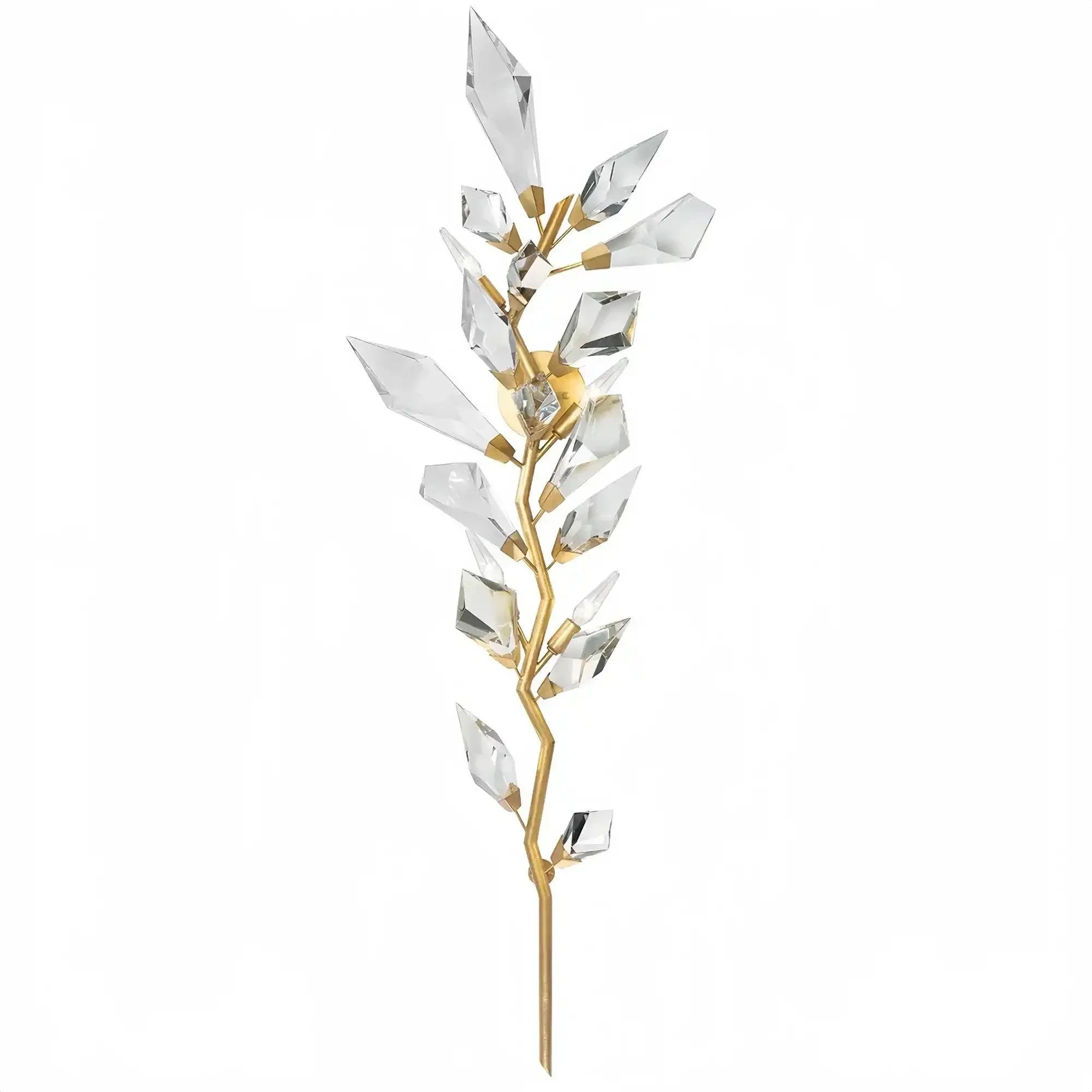 Addison 58" Gold&Silver Crystal Sconce - Joyfuzzy