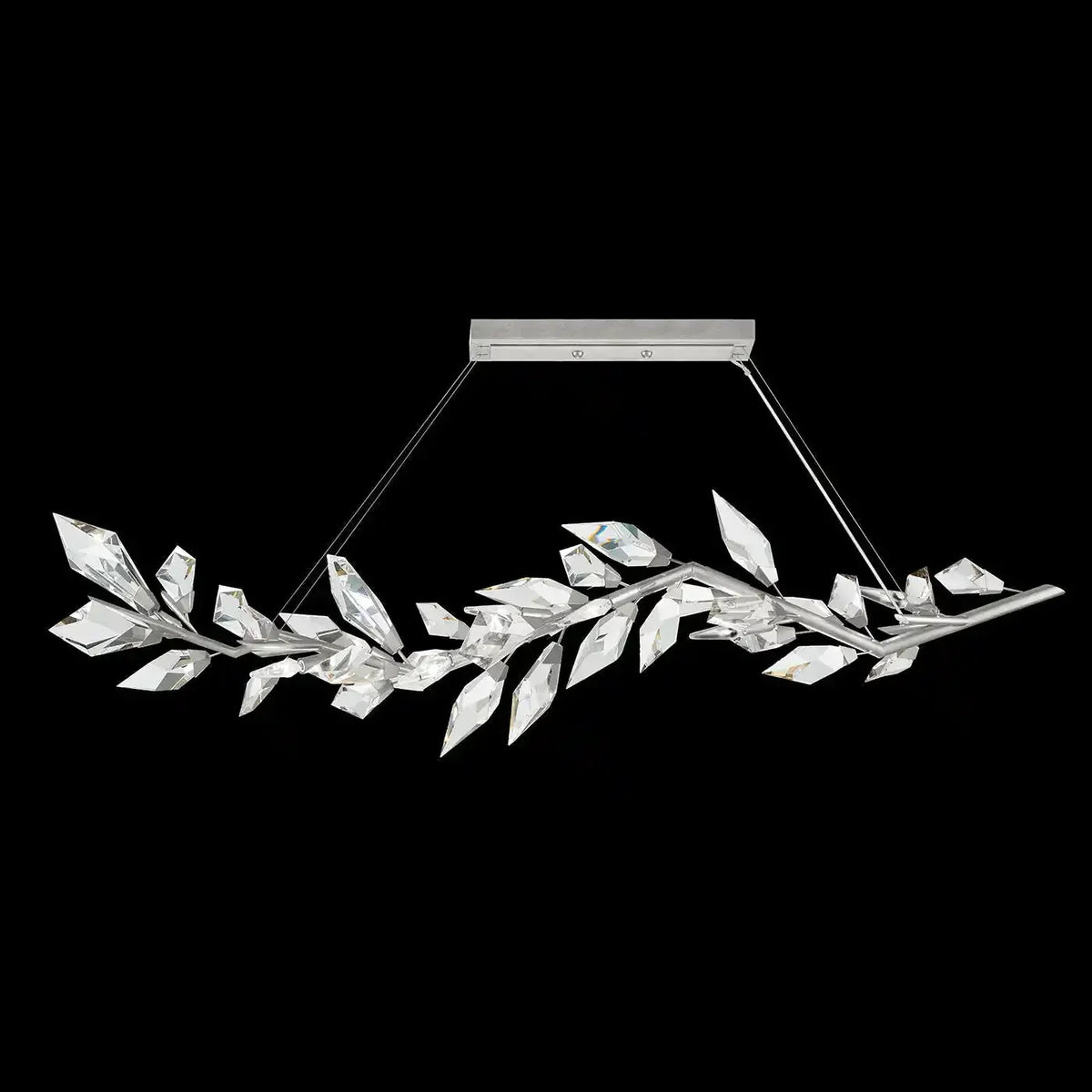 Addison 63.5" Linear Crystal Chandelier - Joyfuzzy
