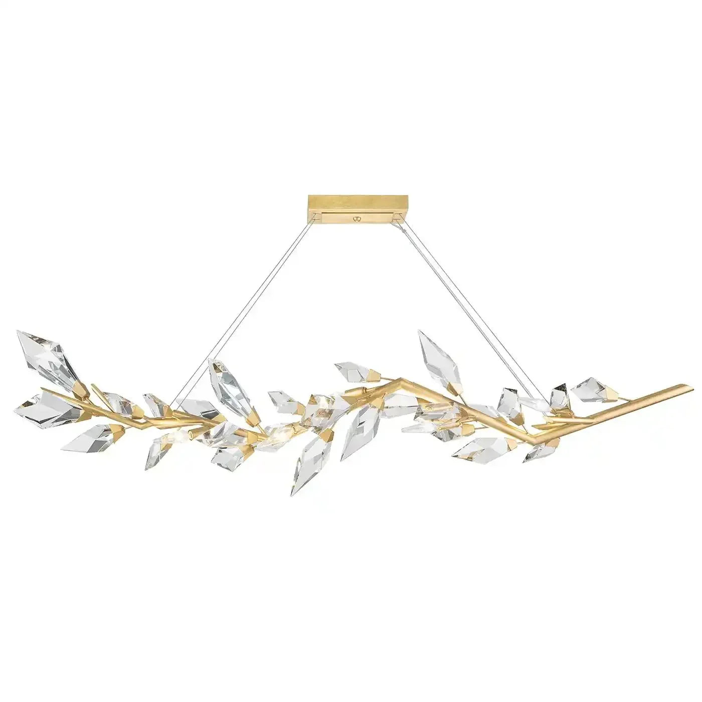 Addison 63.5" Linear Crystal Chandelier - Joyfuzzy