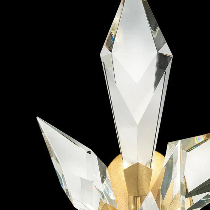 Addison Modern luxury forests 18" Crystal Wall Lamp - Joyfuzzy