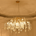 Agnes Brass Branch Crystal Chandelier - 41.34
