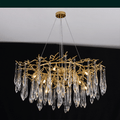 Agnes Round Branch Crystal Chandelier - 39.37