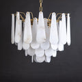 Alabaster Anne Foyer Art Chandelier - D 31.5