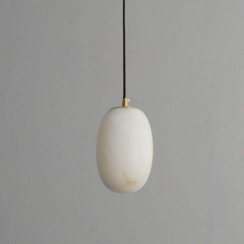 Alabaster Bedside Pendant Light - BigJoyfuzzy