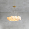 Alabaster Ceiling Pendant - 19 HEADS D 60CM X H 200CM / ∅ 23.6″ X H 78.7″Joyfuzzy