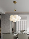 Alabaster Ceiling Pendant - 7 HEADS D 40CM X H 200CM / ∅ 15.7″ X H 78.7″Joyfuzzy