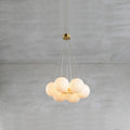 Alabaster Ceiling Pendant - 7 HEADS D 40CM X H 200CM / ∅ 15.7″ X H 78.7″Joyfuzzy