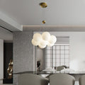 Alabaster Ceiling Pendant - 7 HEADS D 40CM X H 200CM / ∅ 15.7″ X H 78.7″Joyfuzzy