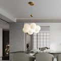 Alabaster Ceiling Pendant - 7 HEADS D 40CM X H 200CM / ∅ 15.7″ X H 78.7″Joyfuzzy