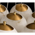 Alabaster Ceiling Pendant - 13 HEADS D 50CM X H 200CM / ∅ 19.7″ X H 78.7″Joyfuzzy