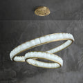 Alabaster Circle Round Pendant rbrights