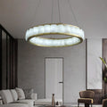 Alabaster Circle Round Pendant rbrights 23.6
