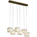 Alabaster Cubic Rectangular Pendant rbrights